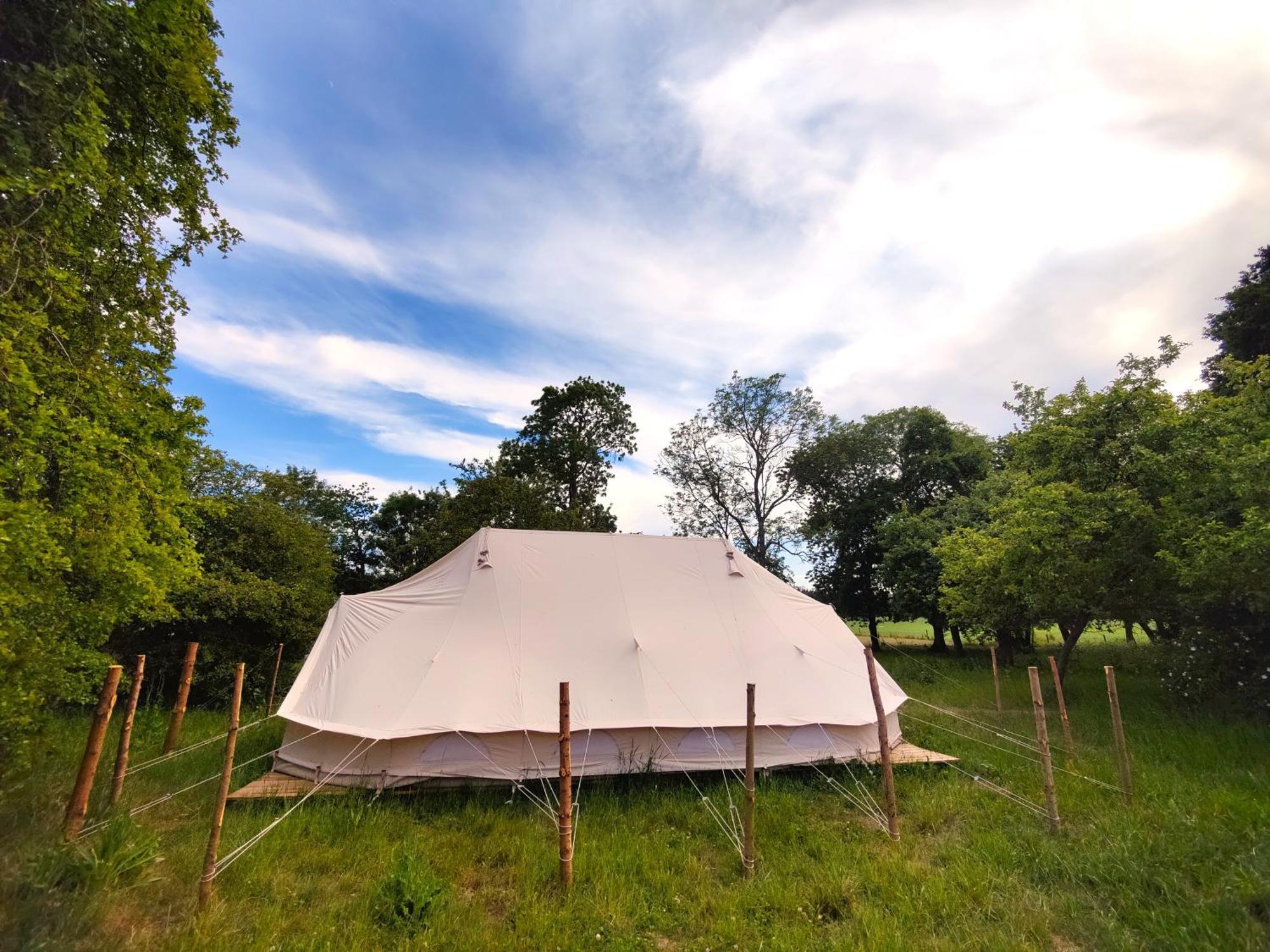 Under Canvas Bornholm Ostermarie Extérieur photo
