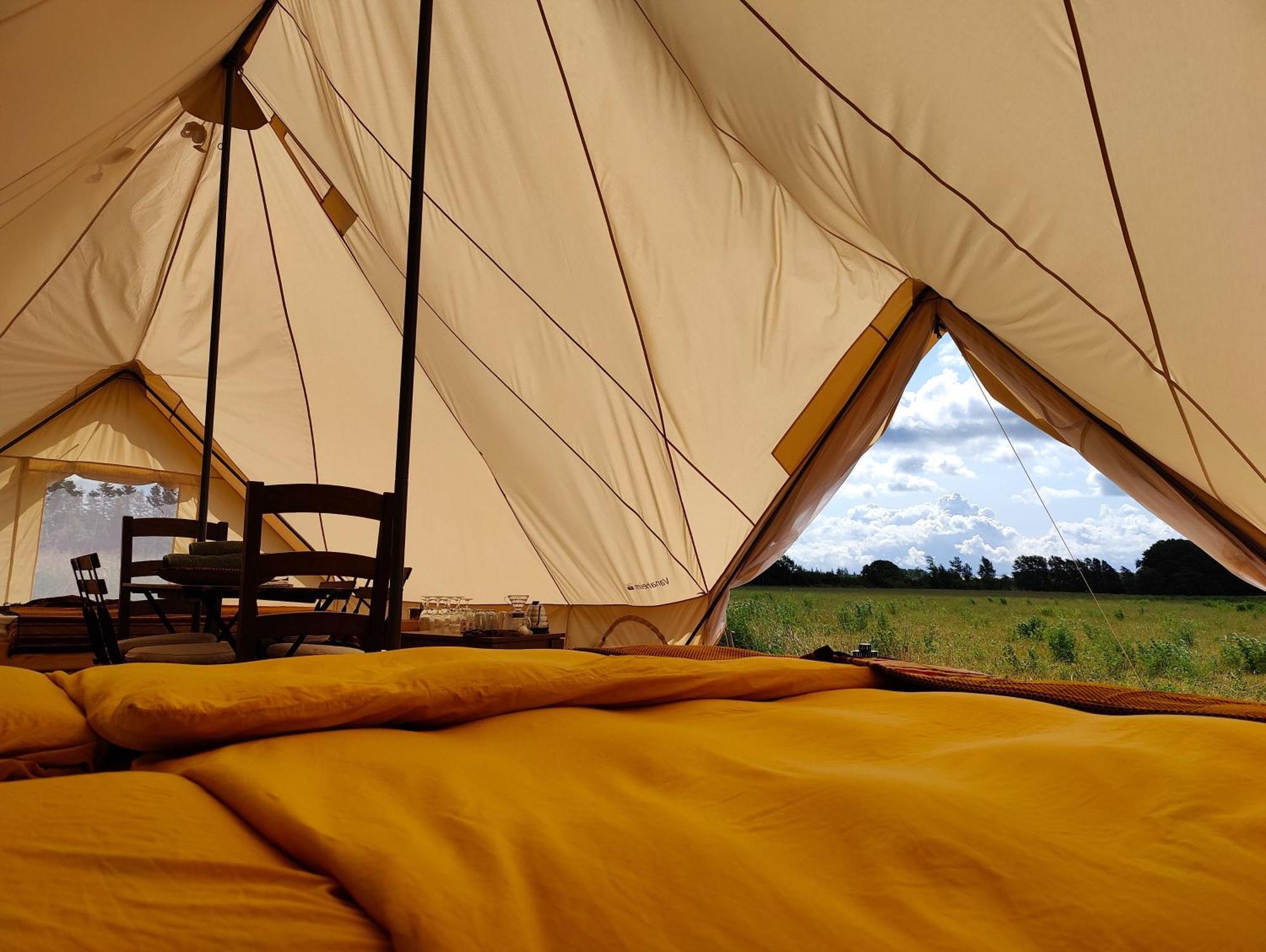 Under Canvas Bornholm Ostermarie Extérieur photo