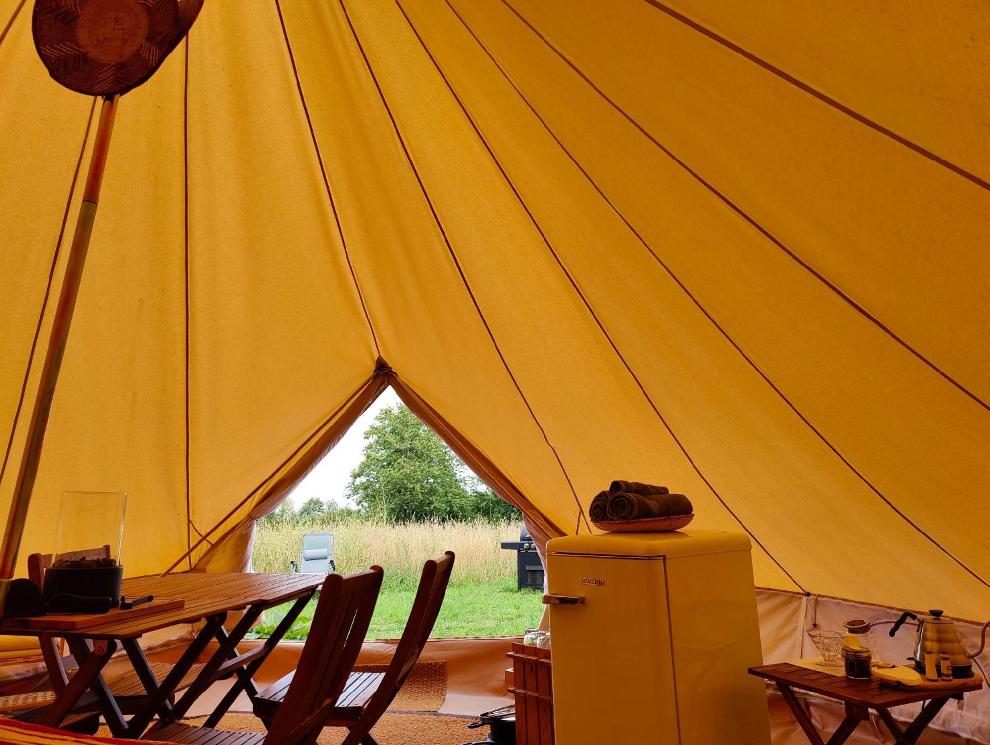 Under Canvas Bornholm Ostermarie Extérieur photo