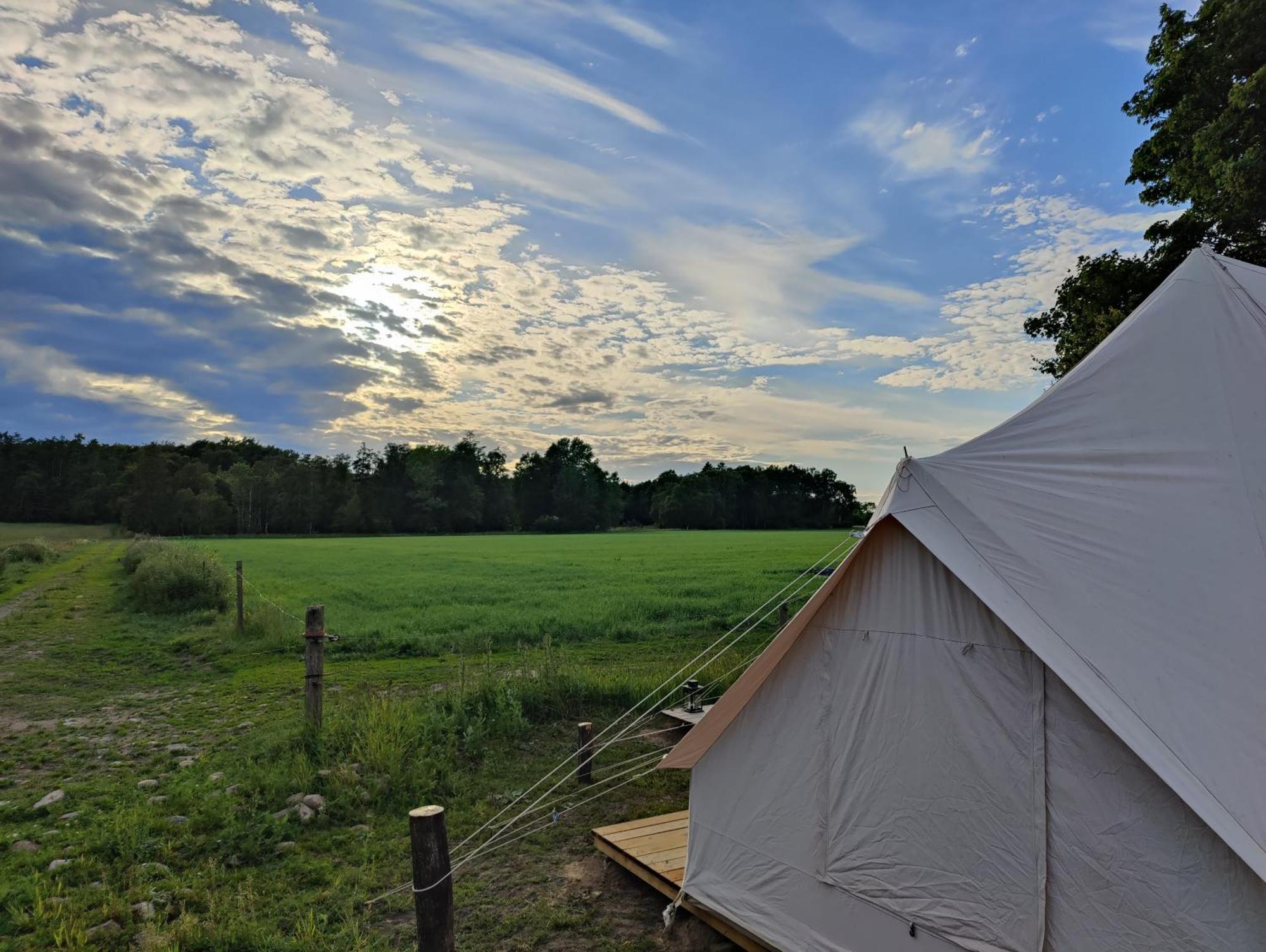 Under Canvas Bornholm Ostermarie Extérieur photo