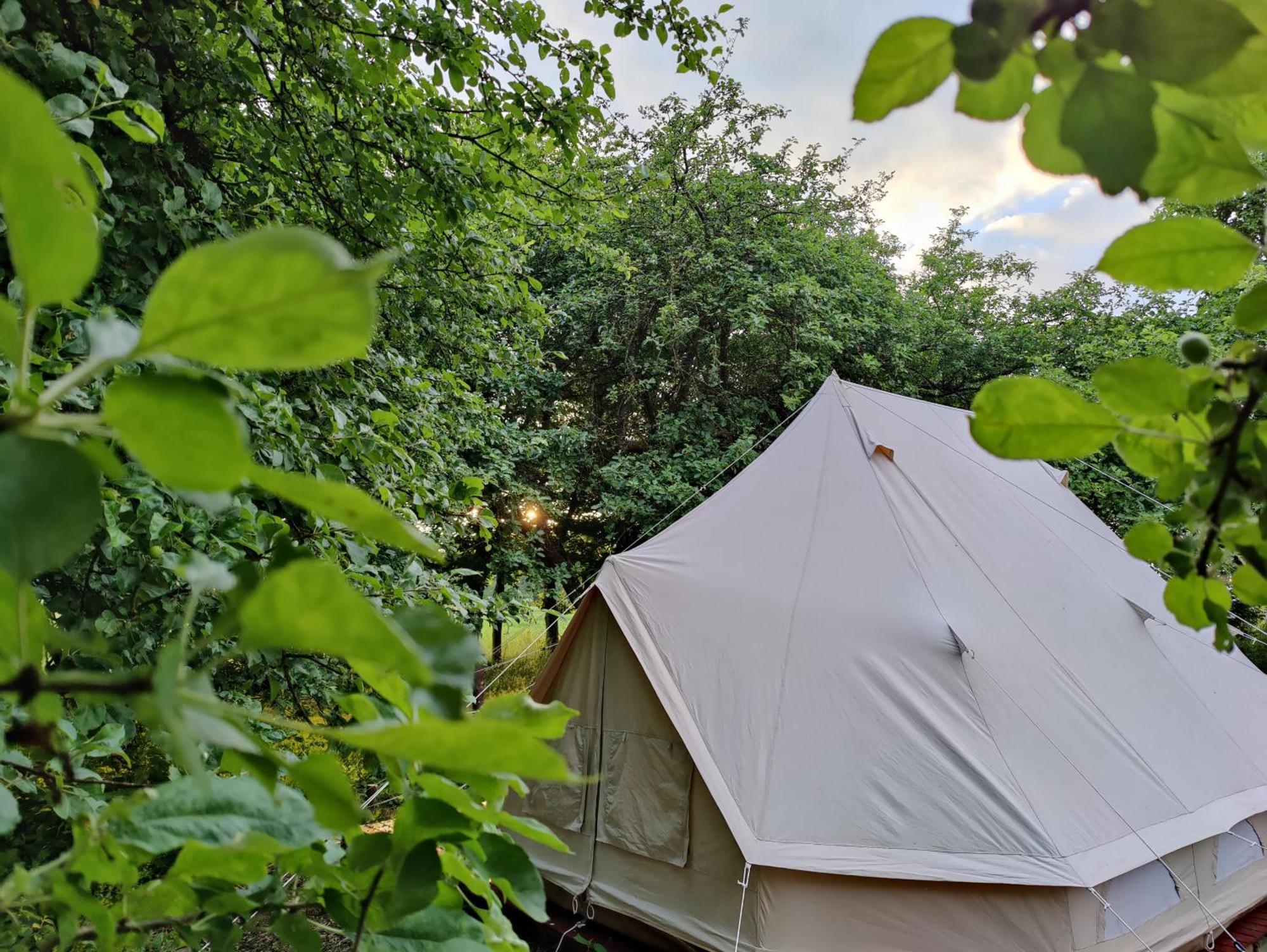 Under Canvas Bornholm Ostermarie Extérieur photo